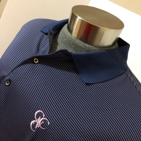 donald ross Other - Donald ross golf polo shirt striped blue size XL